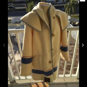 Hudson Bay InDian blanket vintage coat 40 L